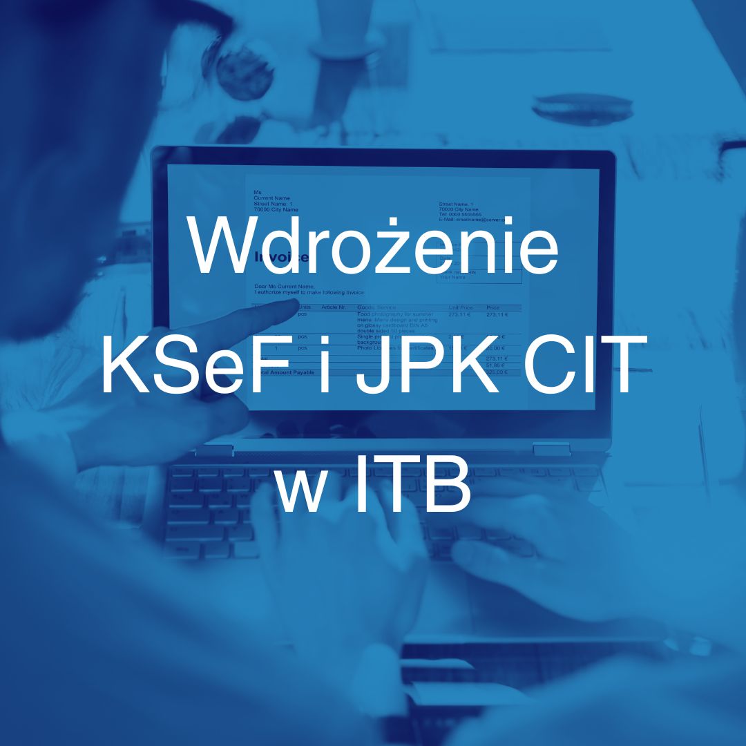 ITB wdraża one4all KSeF i one4all JPK CIT z Arcus SI